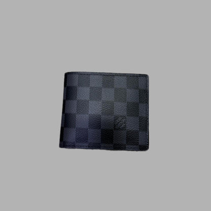BILLETERA LOUIS VUITTON BLACK & GRAY