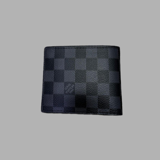 BILLETERA LOUIS VUITTON BLACK & GRAY